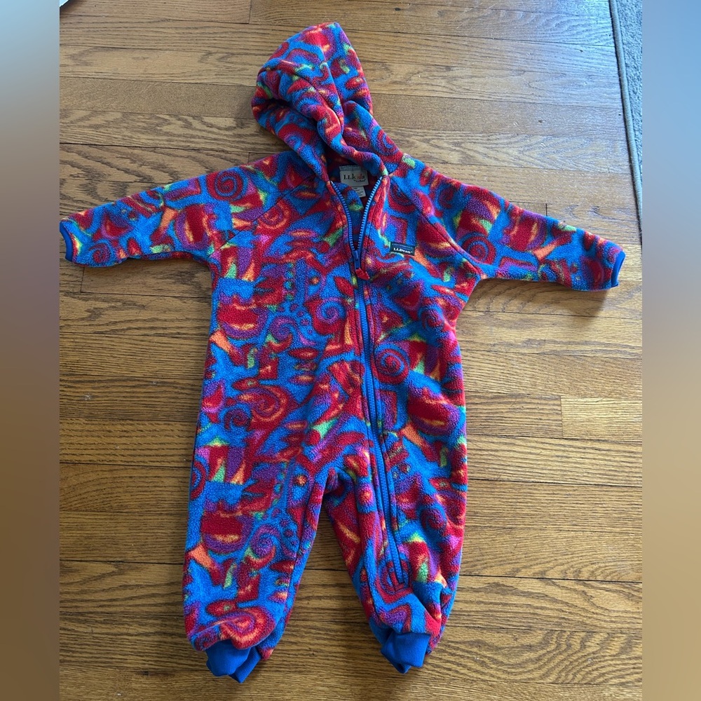 Vintage 90s LL Bean Kids- 18m Toddler Bunting